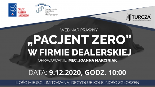 Pacjent zero – zapraszamy na bezpłatny webinar