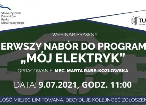 Rusza pierwszy nabór do programu „Mój Elektryk”!