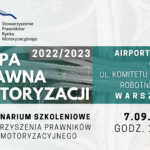 Mapa Prawna Motoryzacji 2022/2023 - zapraszamy na V Seminarium Szkoleniowe Stowarzyszenia Prawników ...