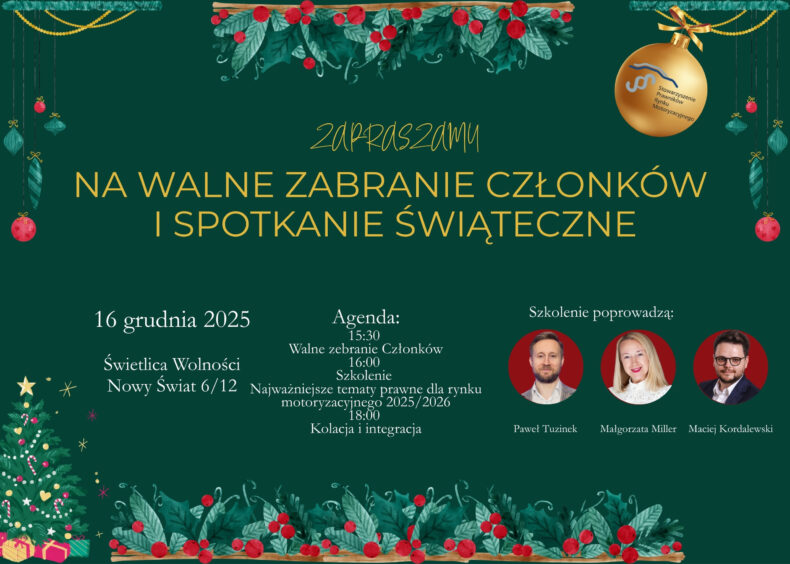Walne Zebranie i Spotkanie Świąteczne członków oraz partnerów Stowarzyszenia